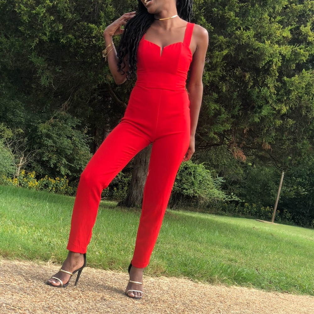 Red Jumpsuit